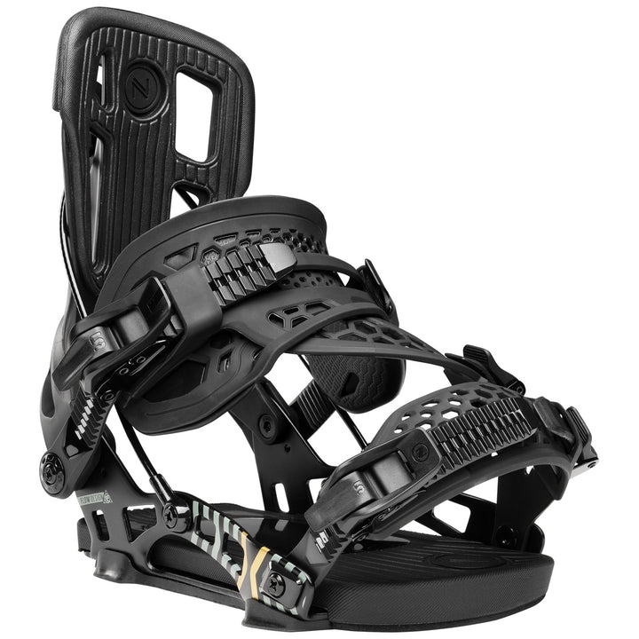Nidecker Flow NX2 Hybrid Snowboard Bindings 2027 Black