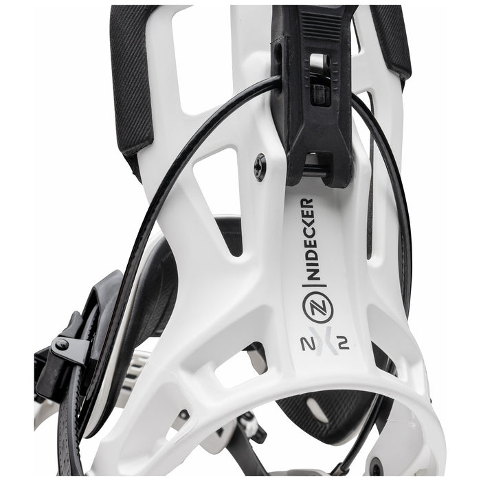 Nidecker Flow NX2 Hybrid Snowboard Bindings 2027 White