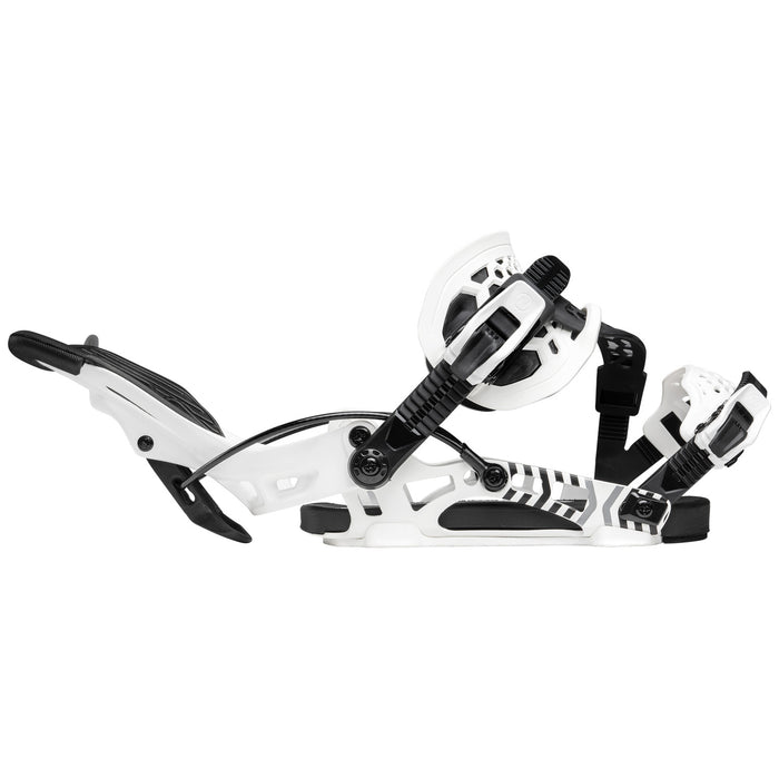 Nidecker Flow NX2 Hybrid Snowboard Bindings 2027 White