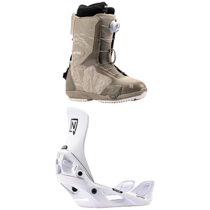 Nitro Scala Boa Step On Snowboard Boots + Step On Snowboard Bindings - Women's 2027