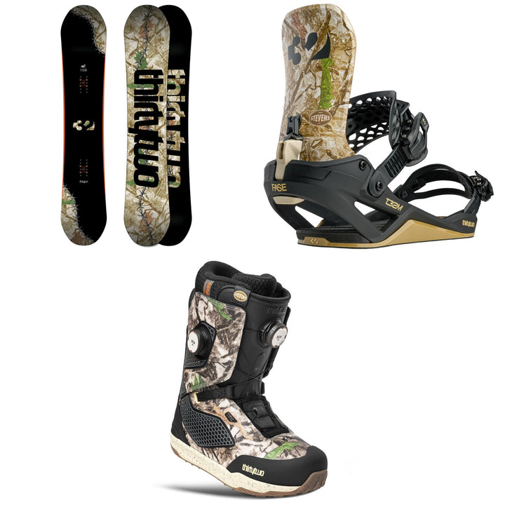 thirtytwo T32M Snowboard + T32M FASE Snowboard Bindings + TM-2 Double Boa Snowboard Boots 2027
