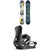 thirtytwo Permanent Vacation Snowboard + Basin FASE Snowboard Bindings 2027
