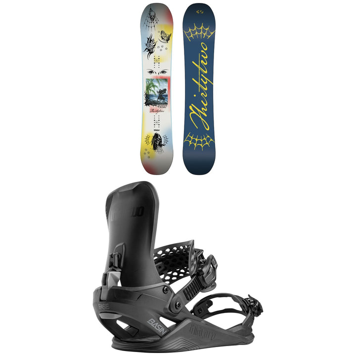 thirtytwo Permanent Vacation Snowboard + Basin FASE Snowboard Bindings 2027
