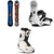 thirtytwo Cold World Snowboard + T32M FASE Snowboard Bindings + Lashed Double Boa Snowboard Boots 2027