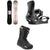 thirtytwo Crucible Snowboard + Basin FASE Snowboard Bindings + STW Double Boa Snowboard Boots - Women's 2027