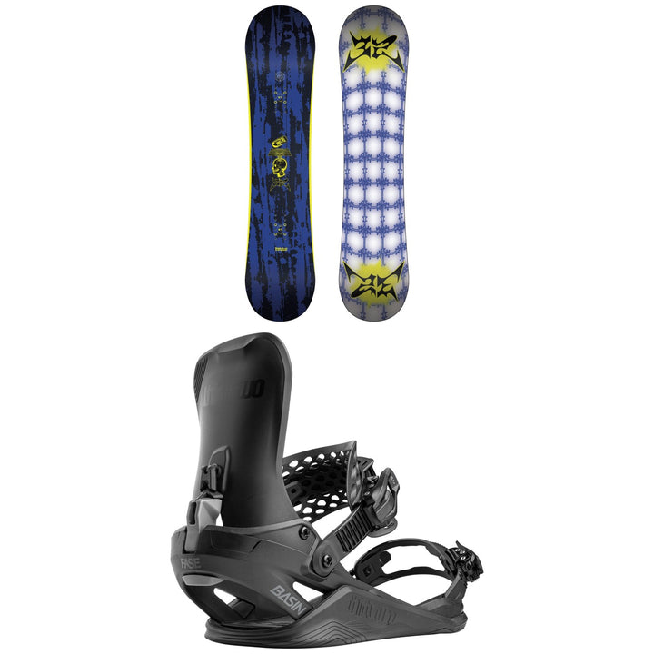 thirtytwo Thrill Pill Snowboard + Basin FASE Snowboard Bindings 2027