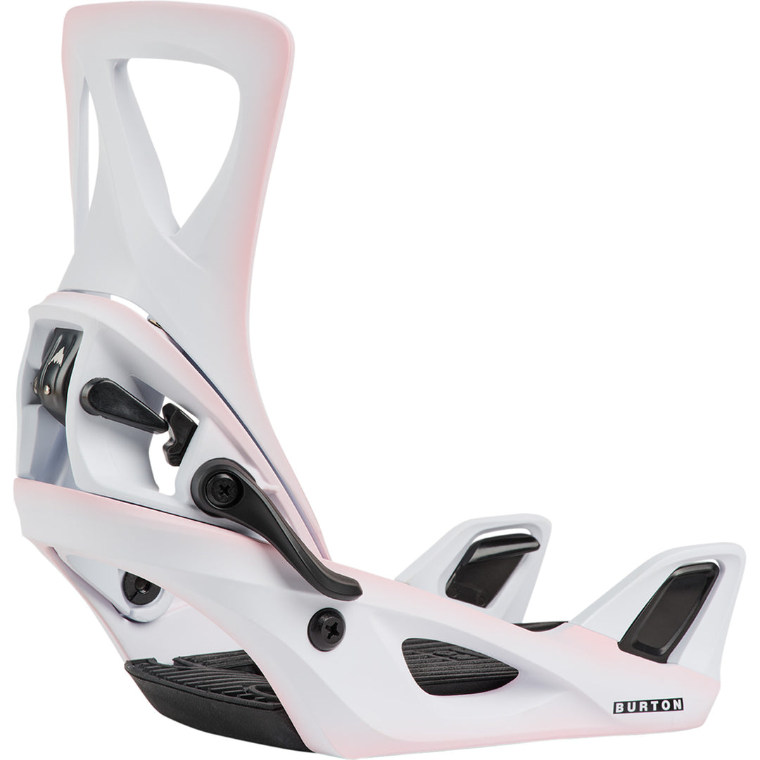 Burton Women's Step On Re:Flex Snowboard Bindings 2027 Pink Outline / M