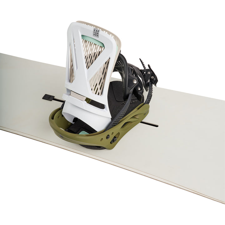 Burton Escapade Snowboard Bindings - Women's White/Dried Moss