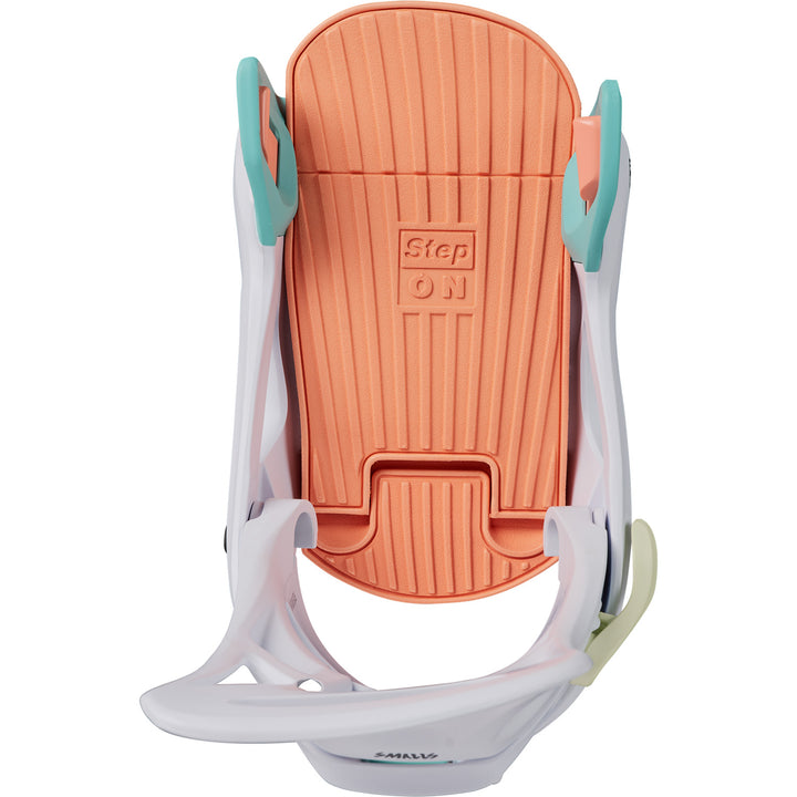 Burton Step On Snowboard Bindings - Kids' White/Multi