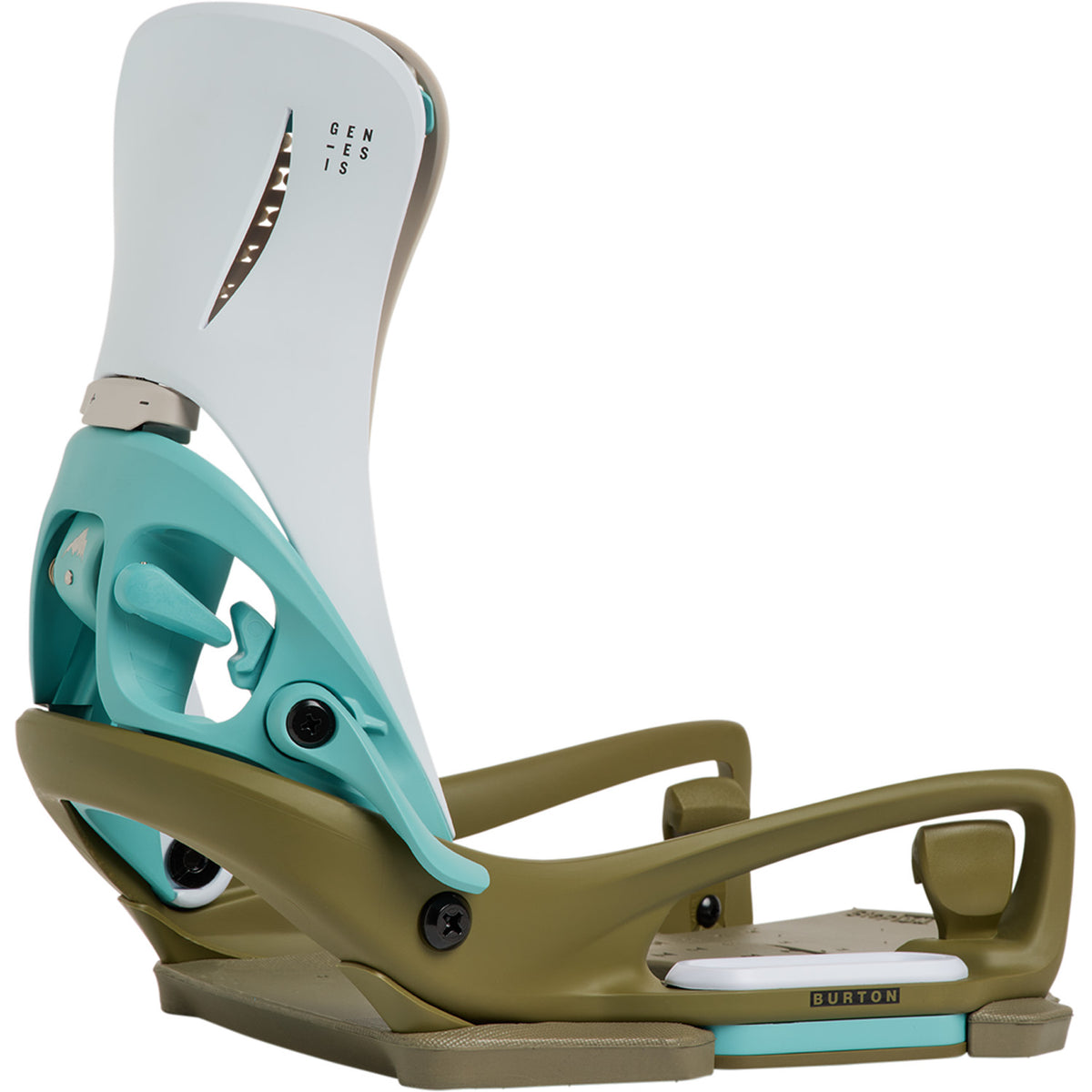 Burton Step On Genesis EST Snowboard Bindings 2027 White/Dried Moss
