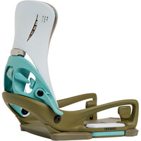 Burton Step On Genesis EST Snowboard Bindings 2027 White/Dried Moss::White/Dried Moss
