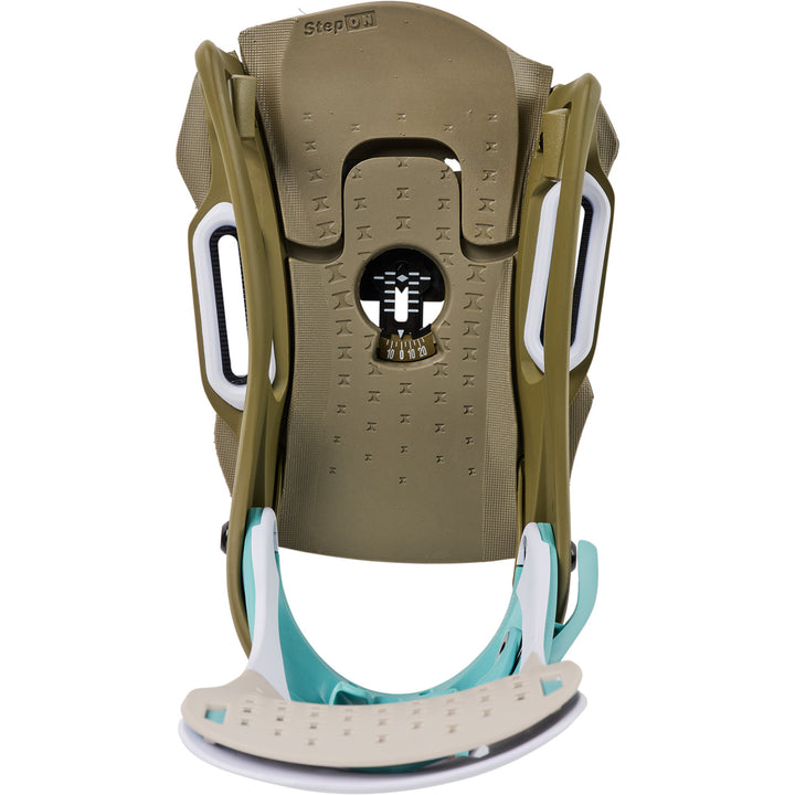 Burton Step On Genesis EST Snowboard Bindings 2027 White/Dried Moss