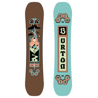Burton Smalls Snowboard - Kids' 2027 Brown/Blue::Brown/Blue