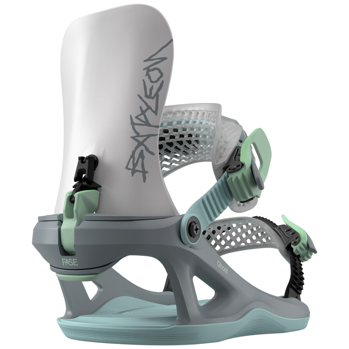 Bataleon Ghost FASE Snowboard Bindings - Women's 2027 Gray Pistachio