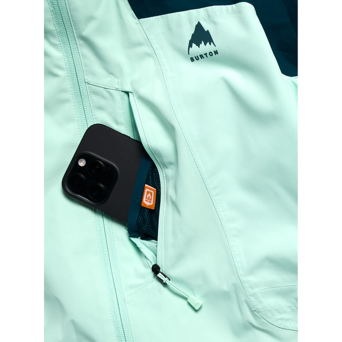 Burton Reserve 2L Jacket - Women's Atlantic Teal/Spring Frost