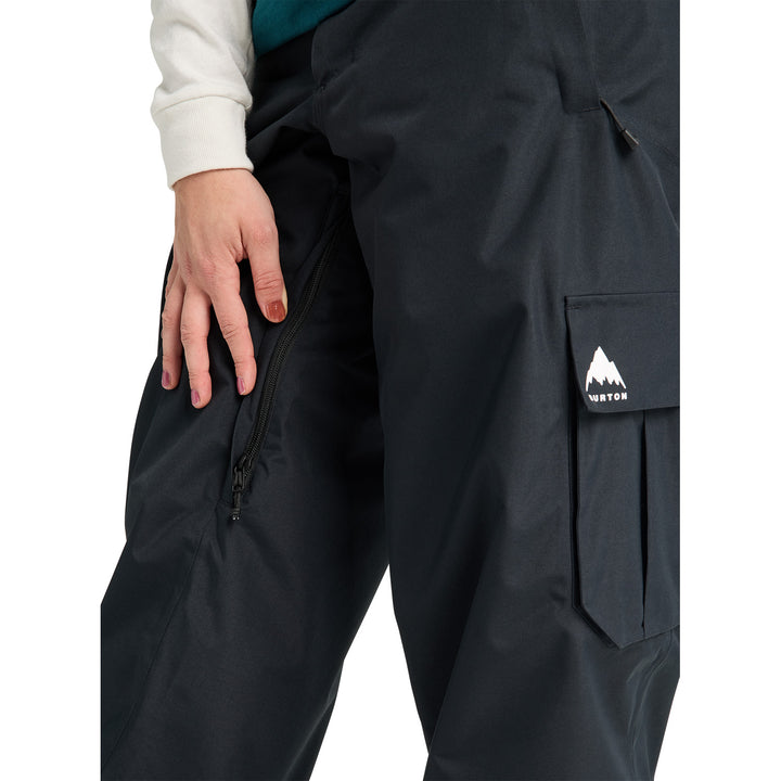 Burton Reserve 2L Baggy Cargo Pants - Women's True Black