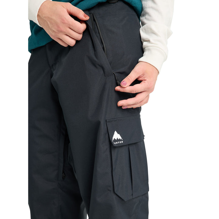 Burton Reserve 2L Baggy Cargo Pants - Women's True Black