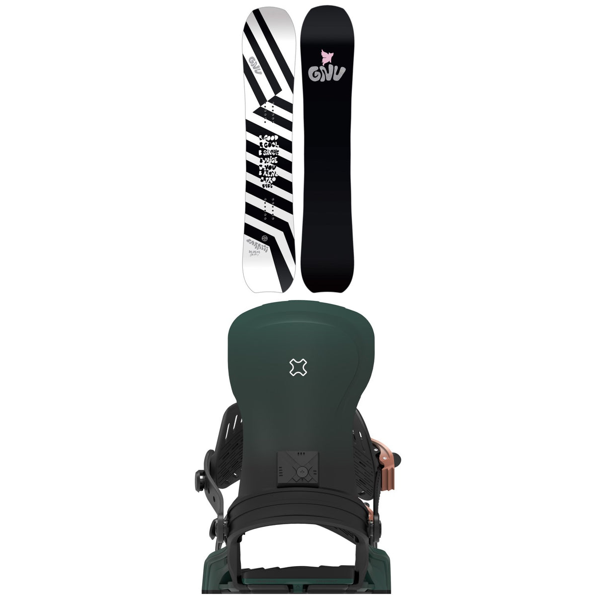 GNU Barrett Snowboard + Bent Metal Astra Snowboard Bindings - Women's 2027