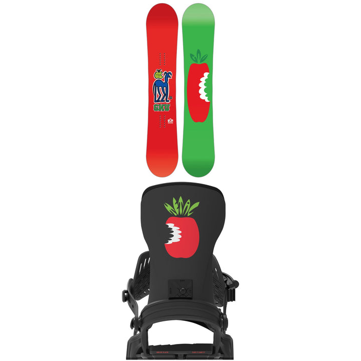 GNU Head Space Snowboard + Bent Metal Axtion FB Snowboard Bindings 2027