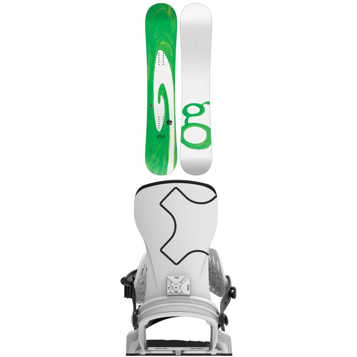 GNU Wagyu Snowboard + Bent Metal Axtion Snowboard Bindings 2027