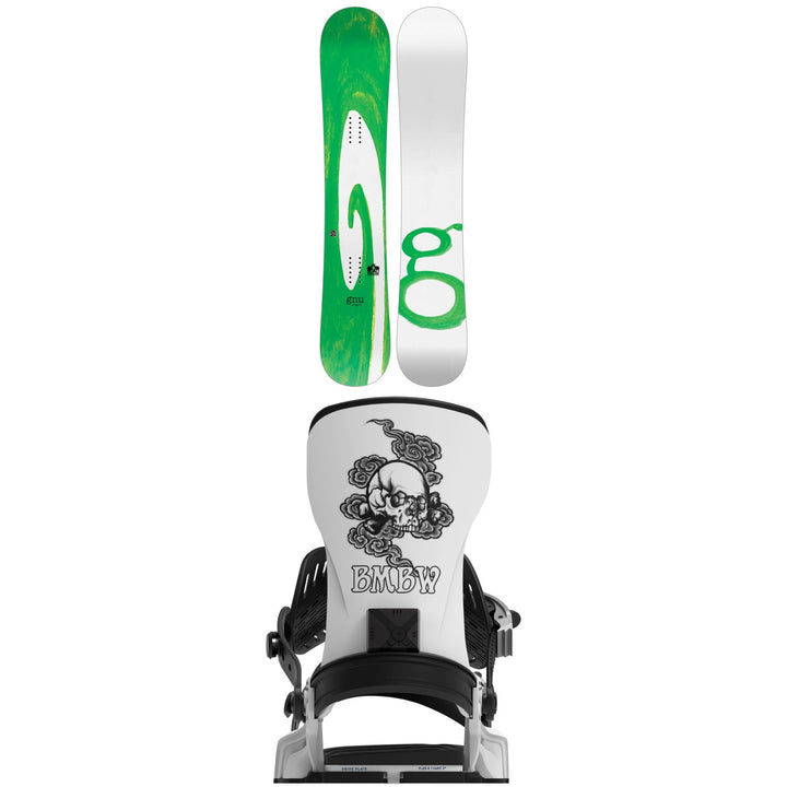 GNU Wagyu Snowboard + Bent Metal Transfer Snowboard Bindings 2027