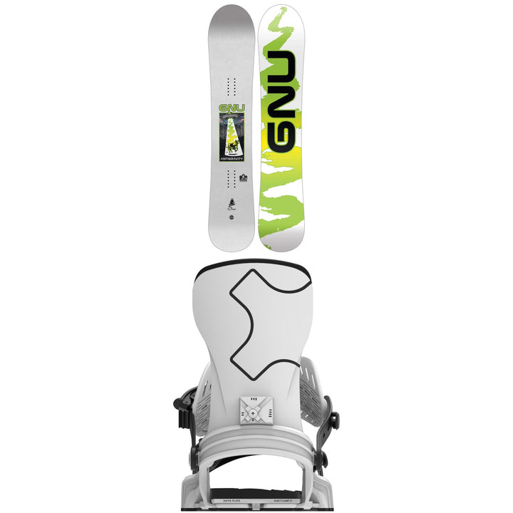 GNU Antigravity Snowboard + Bent Metal Axtion Snowboard Bindings 2027
