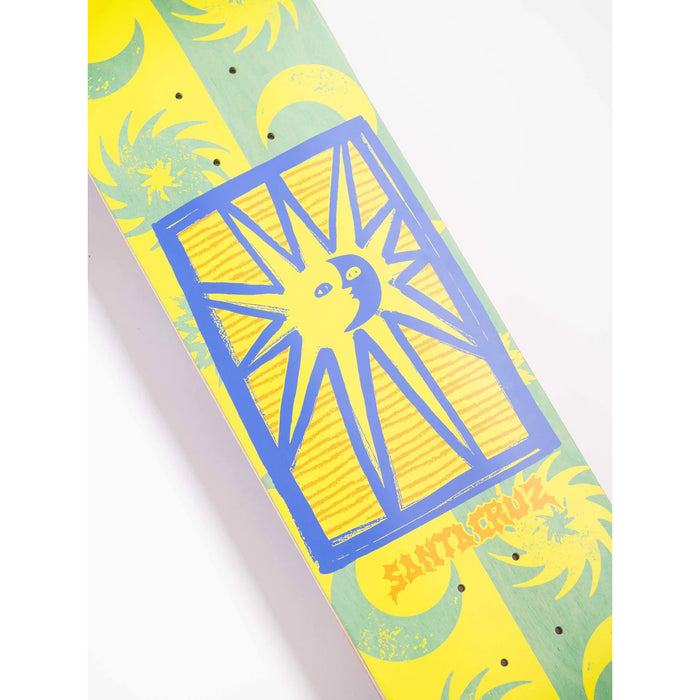 Santa Cruz Skateboards Sun Stamp FeelBase 7.75 Skateboard Deck