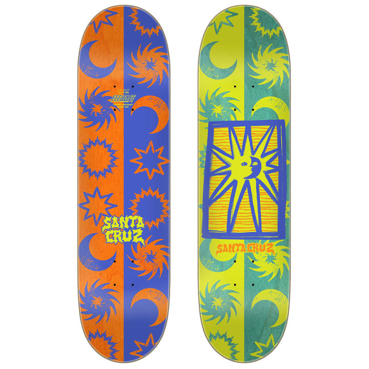 Santa Cruz Skateboards Sun Stamp FeelBase 7.75 Skateboard Deck