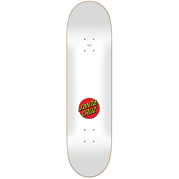 Santa Cruz Skateboards Classic Dot 8.0 Skateboard Deck