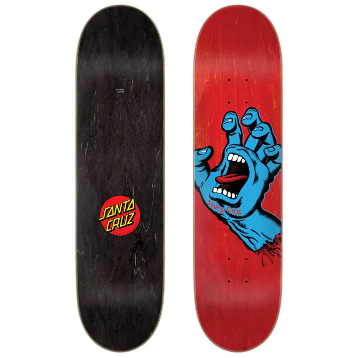 Santa Cruz Skateboards Screaming Hand 8.0 Skateboard Deck