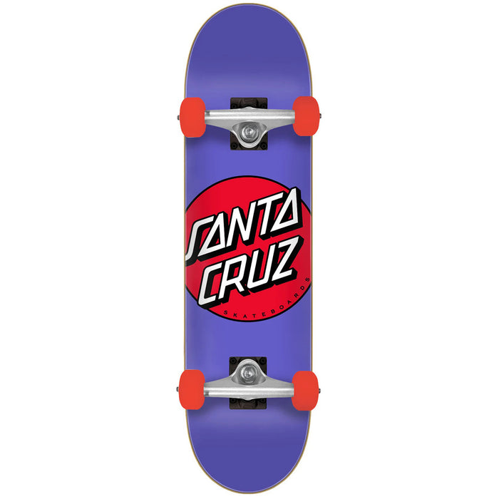 Santa Cruz Skateboards Spotlight Dot Mini 7.75 Skateboard Complete