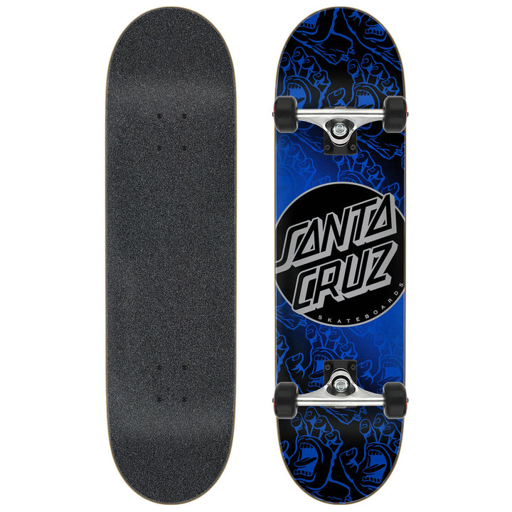 Santa Cruz Skateboards Other Dot Hands Large 8.25 Skateboard Complete