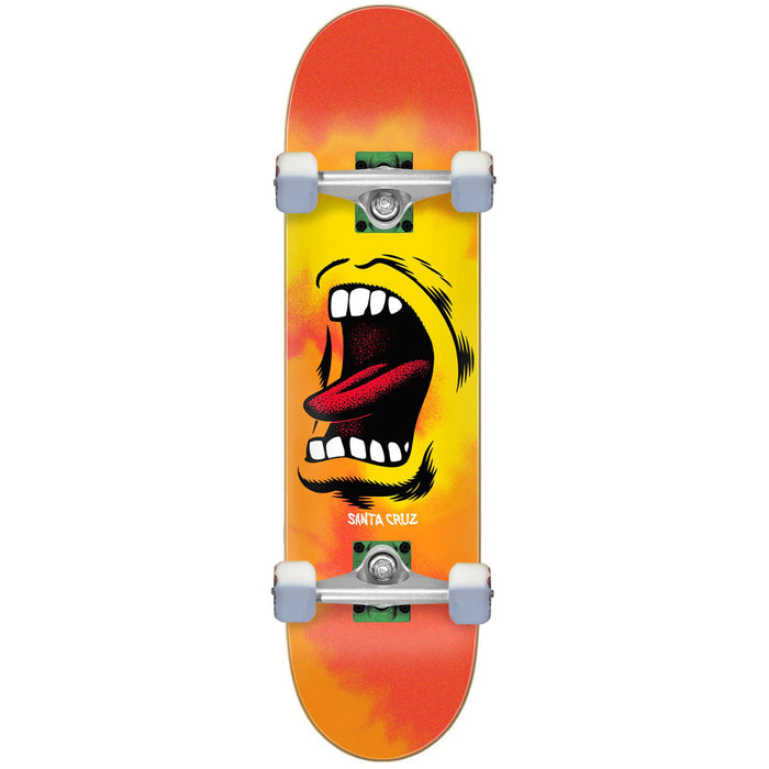 Santa Cruz Skateboards Big Mouth Flame Full 8.0 Skateboard Complete
