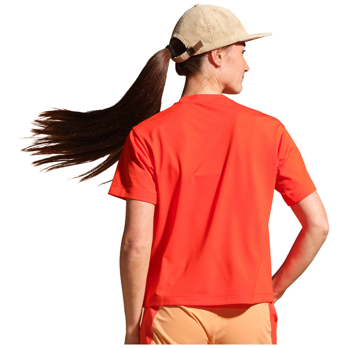 Curious Creatures Dirt Flirt Tech T-Shirt - Women's Tangerine Tango