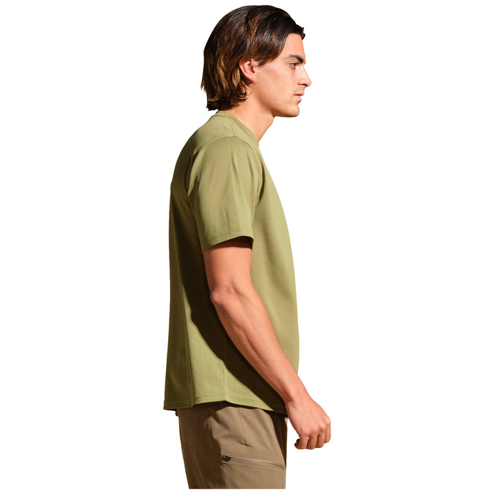 Curious Creatures Ridge Rascal Tech T-Shirt Olive Branch