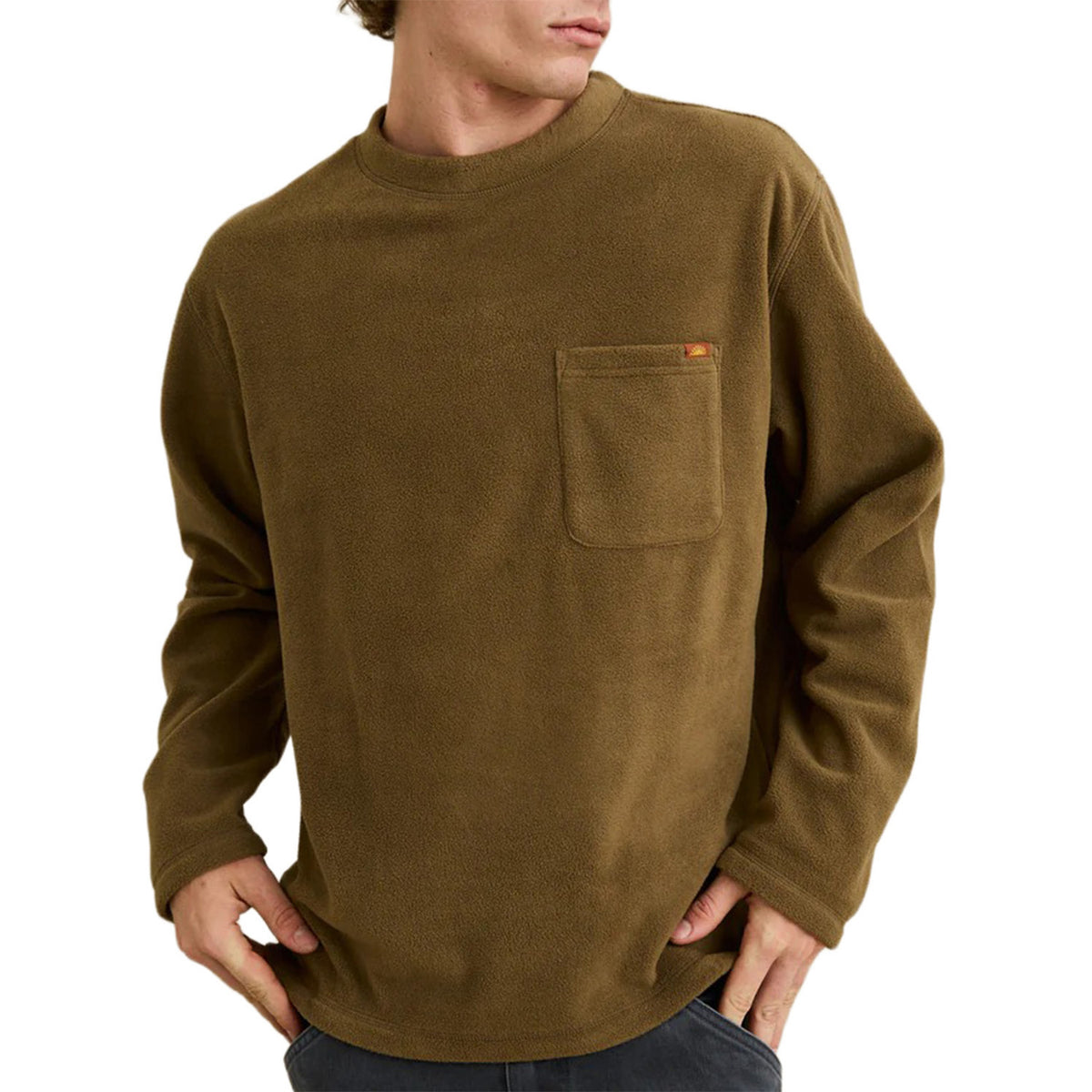 Rhythm Awake Polar Long-Sleeve Fleece - Men's Camel