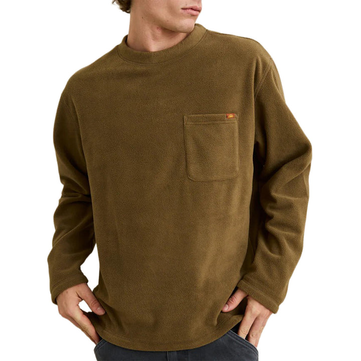 Rhythm Awake Polar Long-Sleeve Fleece - Men's Camel