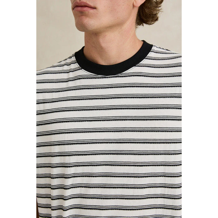 Rhythm Vintage Stripe Short-Sleeve T-Shirt - Men's Natural