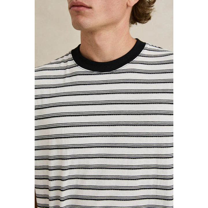 Rhythm Vintage Stripe Short-Sleeve T-Shirt - Men's Natural