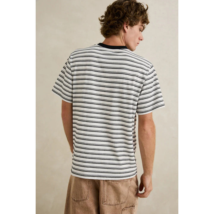 Rhythm Vintage Stripe Short-Sleeve T-Shirt - Men's Natural