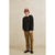 Rhythm Koa Vintage Rugby Long-Sleeve Polo - Men's Black
