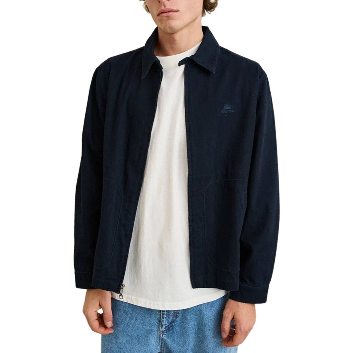 Rhythm Awake Herringbone Jacket - Men's Navy