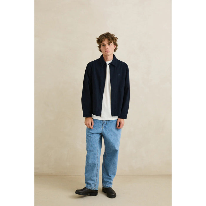 Rhythm Awake Herringbone Jacket - Men's Navy