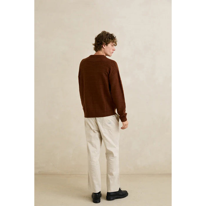 Rhythm Jackson Knit - Men's Chestnut