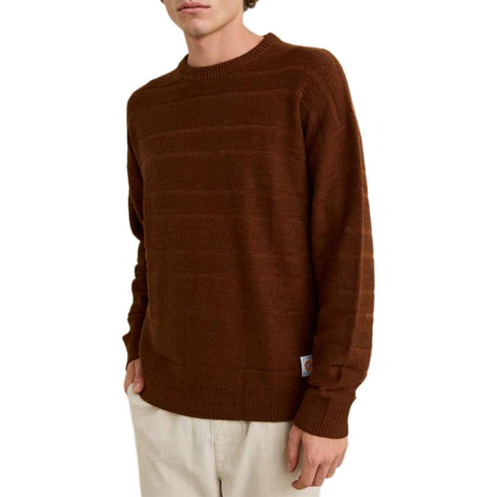 Rhythm Jackson Knit - Men's Chestnut