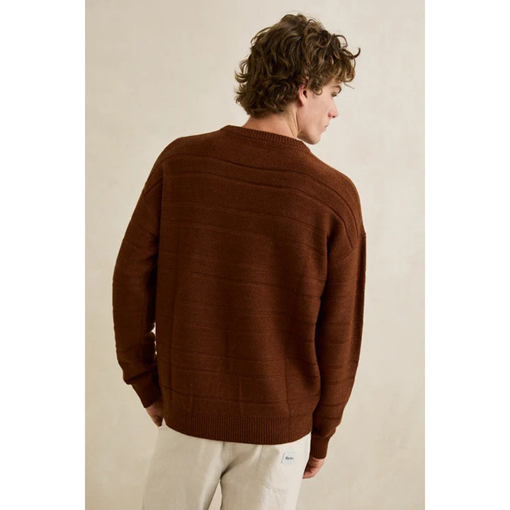 Rhythm Jackson Knit - Men's Chestnut