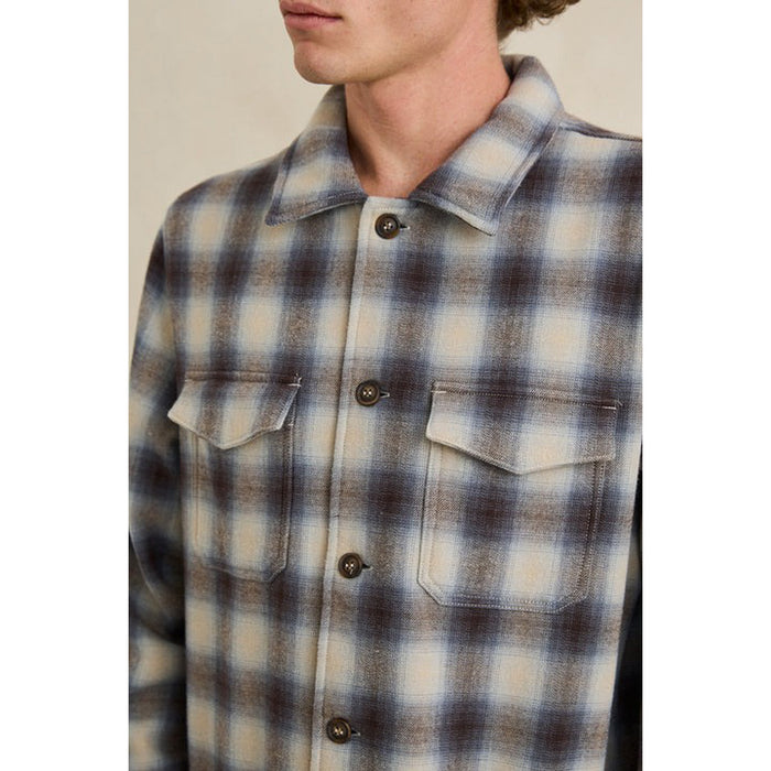 Rhythm Polar Bond Long-Sleeve Flannel - Men's Smoke