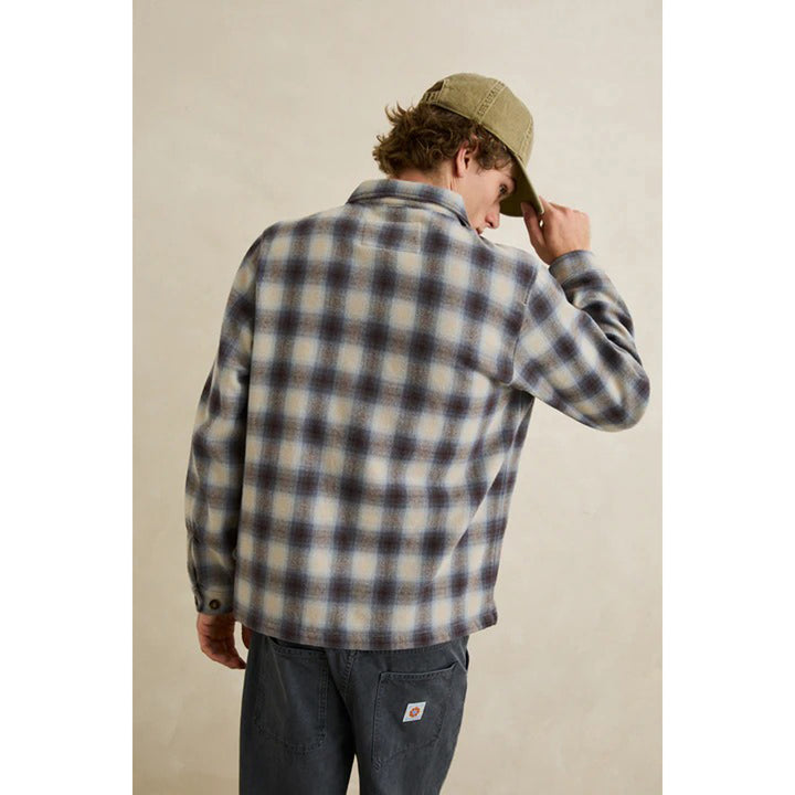 Rhythm Polar Bond Long-Sleeve Flannel - Men's Smoke