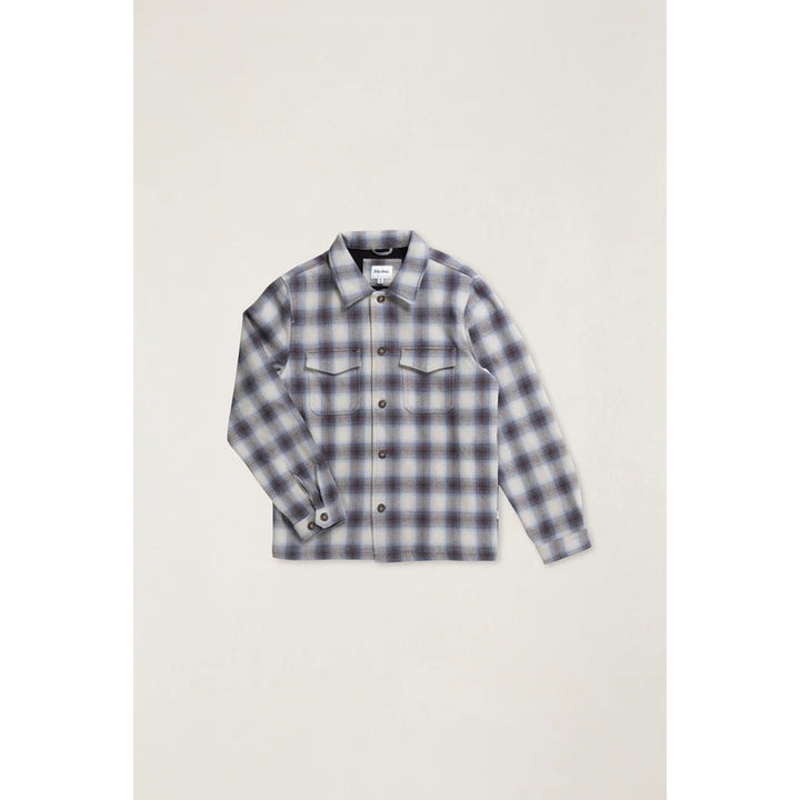 Rhythm Polar Bond Long-Sleeve Flannel - Men's Smoke