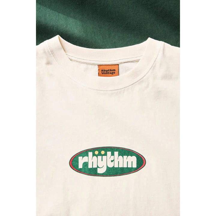 Rhythm Langer Vintage Short-Sleeve T-Shirt - Men's Vintage White